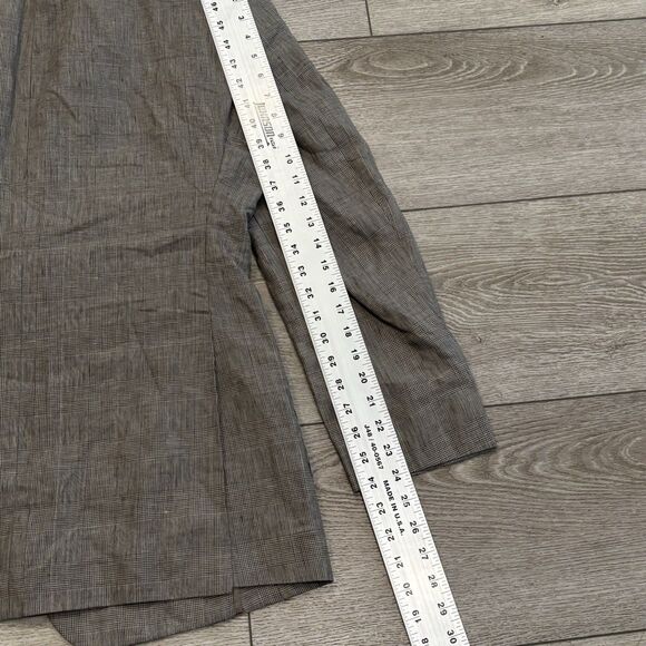 Lauren Ralph Lauren Black Label Blazer Men's 41R Brown Slim Fit Linen - Picture 6 of 9